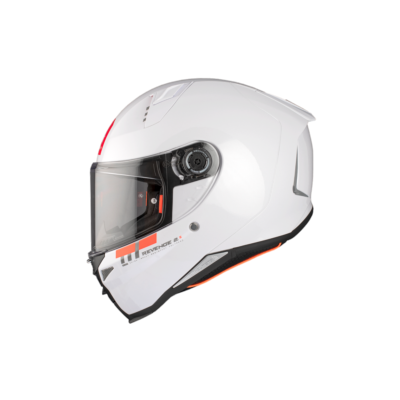 Casco Integral MT REVENGE 2 S SOLID A0 Blanco Brillo