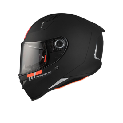 Casco Integral MT REVENGE 2 S SOLID A1 Negro Mate