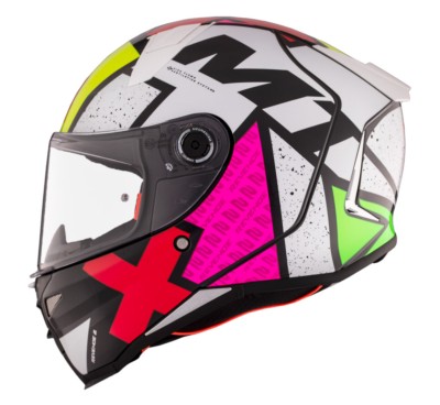 Casco Integral MT REVENGE 2 S LIGHT C0 Blanco Brillo