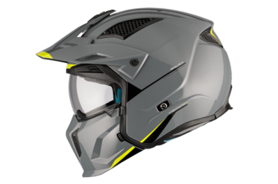 Casco Convertible MT STREETFIGHTER SV S SOLID A22 Gris Brillo