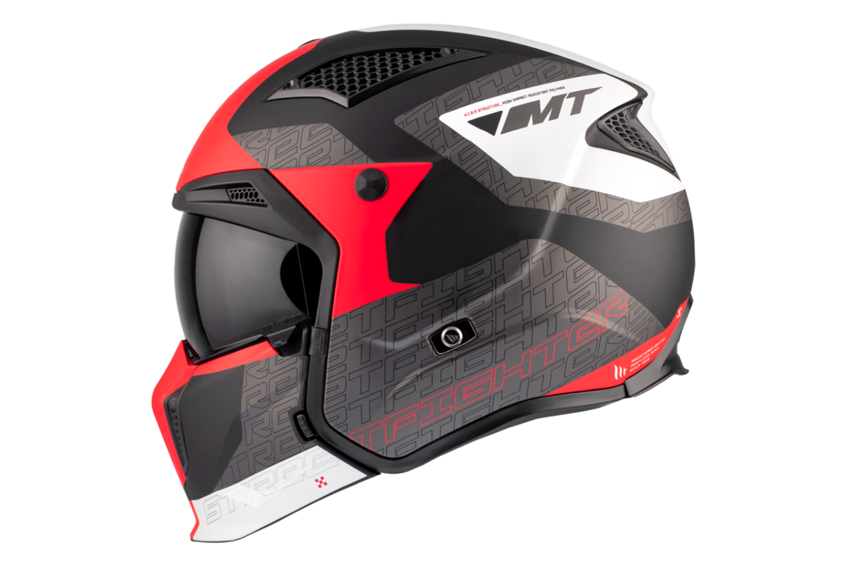 Casco Convertible MT STREETFIGHTER SV S TOTEM B15 Mate