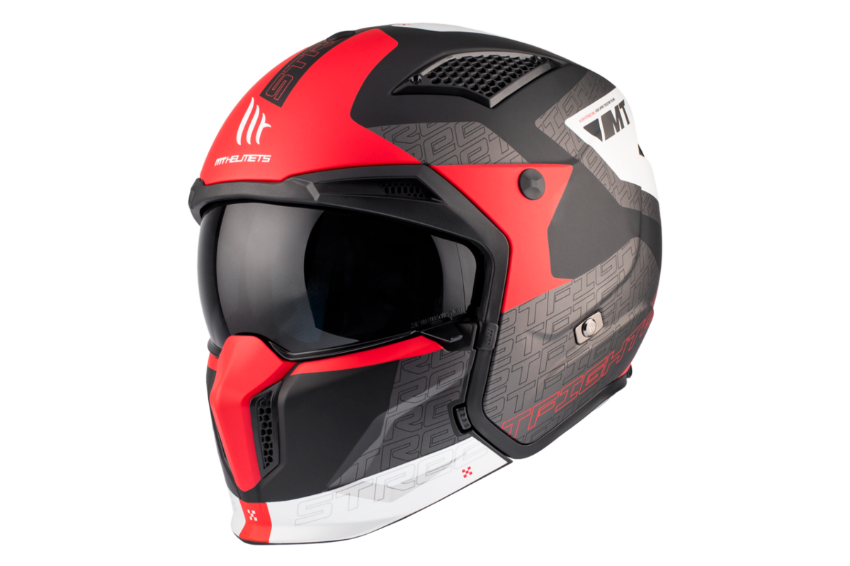 Casco Convertible MT STREETFIGHTER SV S TOTEM B15 Mate