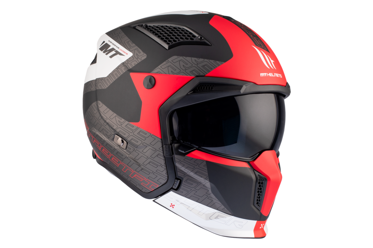 Casco Convertible MT STREETFIGHTER SV S TOTEM B15 Mate