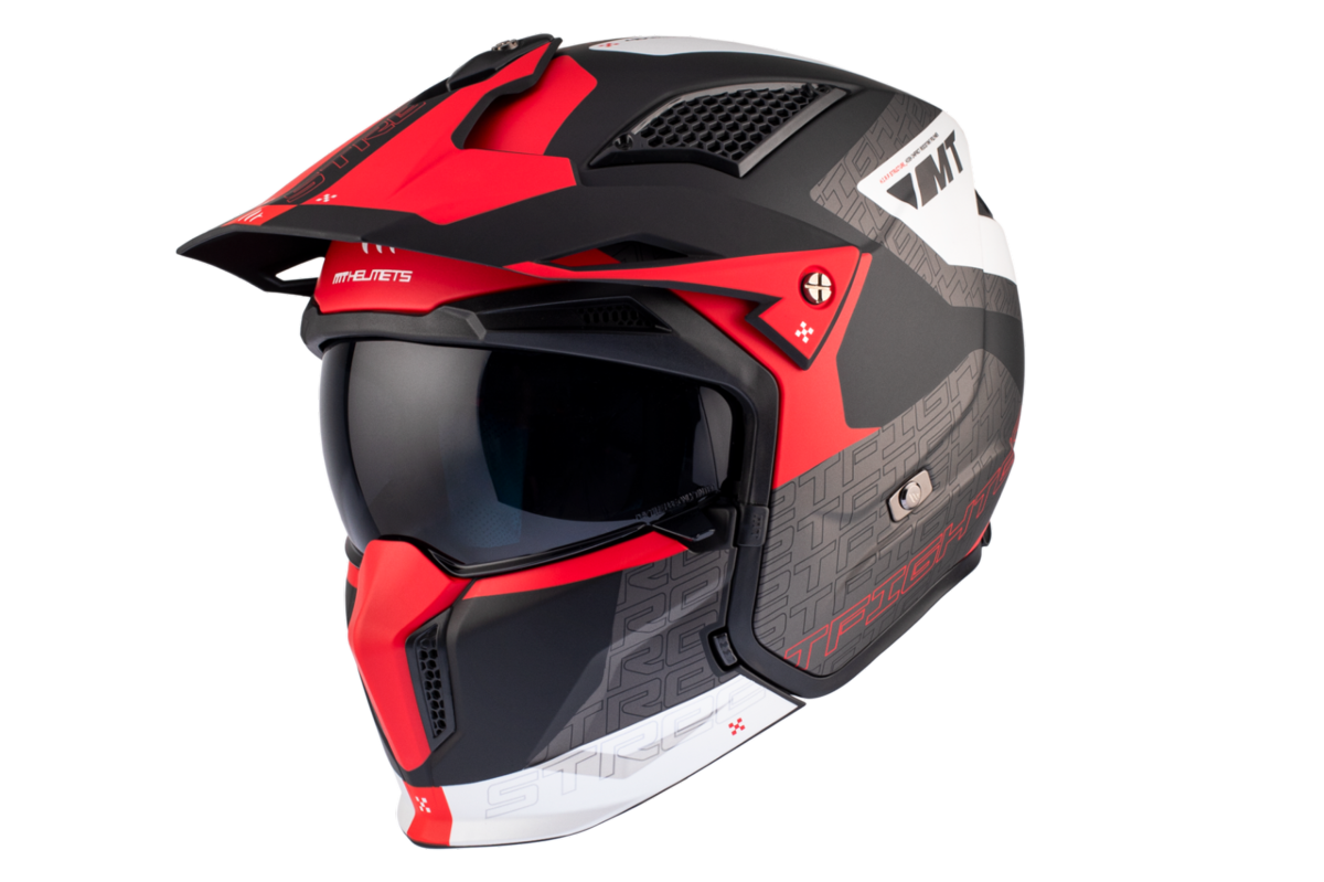 Casco Convertible MT STREETFIGHTER SV S TOTEM B15 Mate