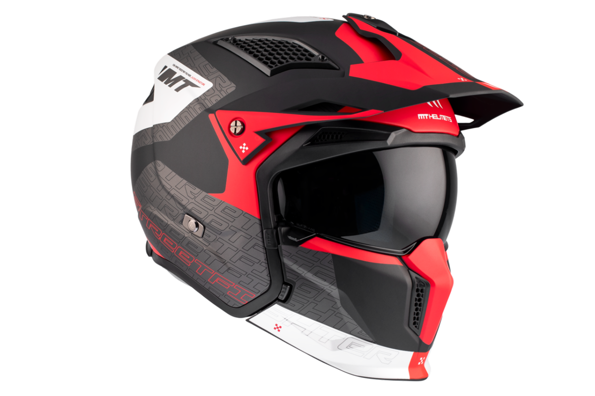 Casco Convertible MT STREETFIGHTER SV S TOTEM B15 Mate