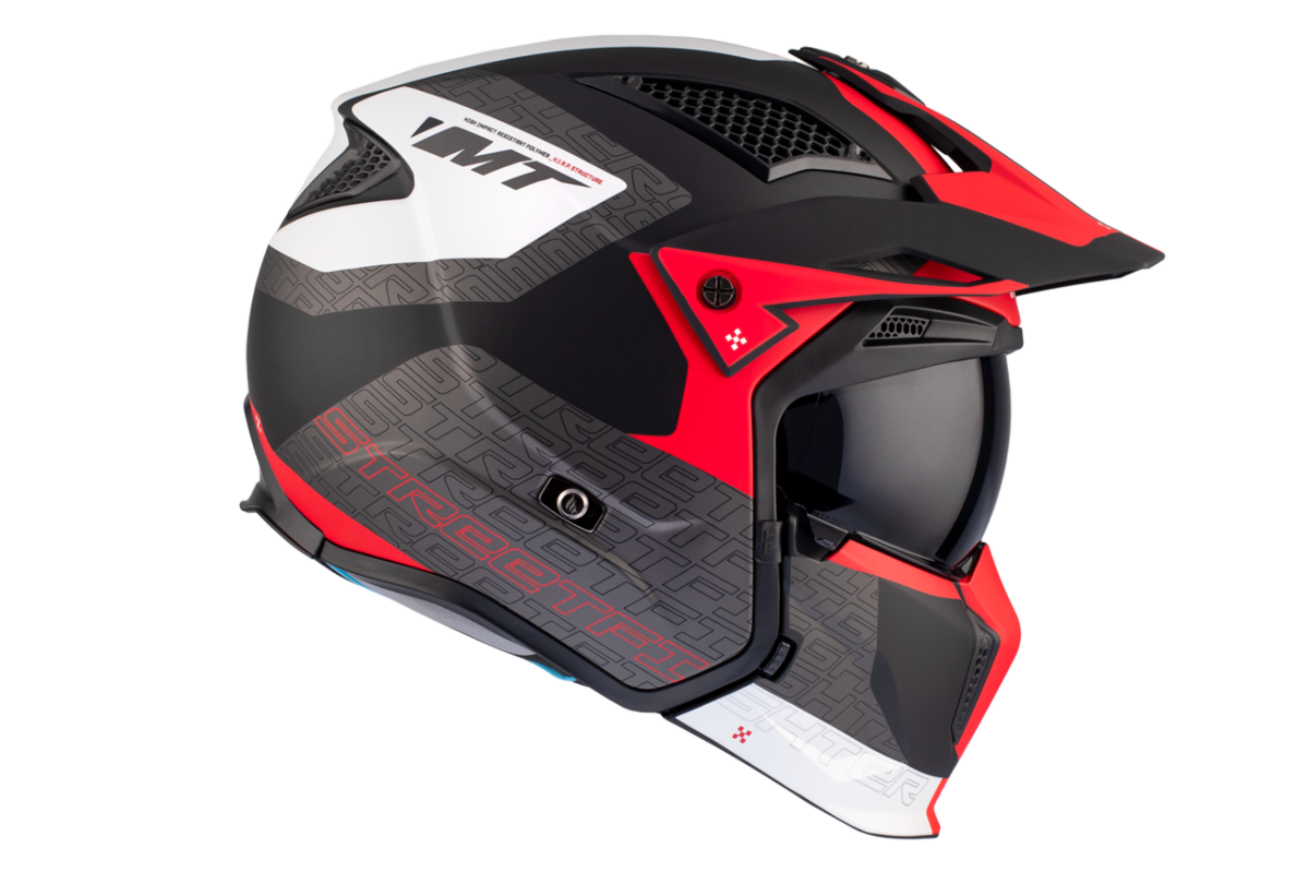 Casco Convertible MT STREETFIGHTER SV S TOTEM B15 Mate