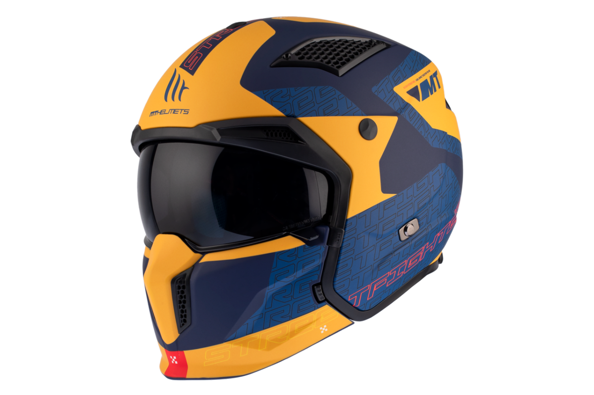 Casco Convertible MT STREETFIGHTER SV S TOTEM C3 Mate 12