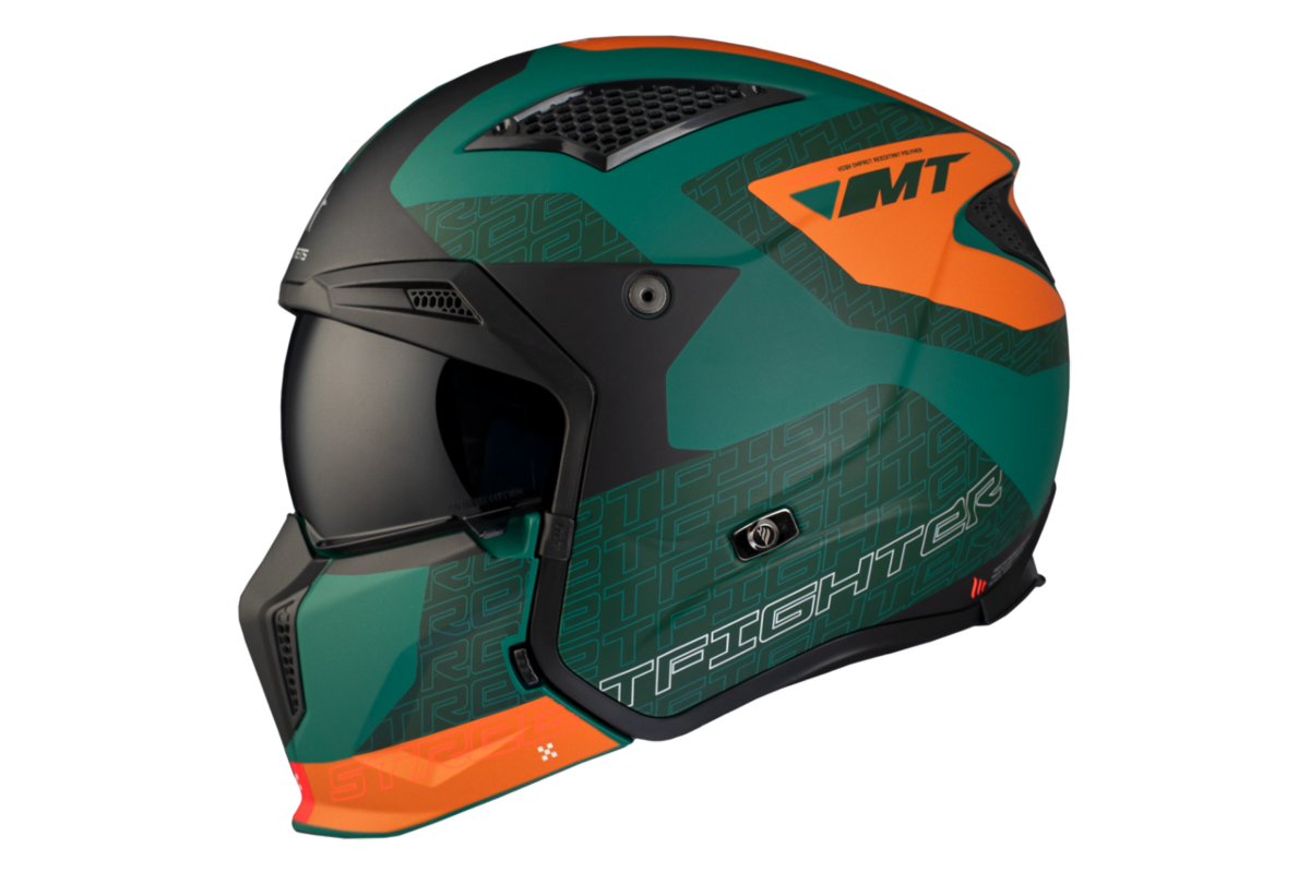 Casco Convertible MT STREETFIGHTER SV S TOTEM C6 Mate