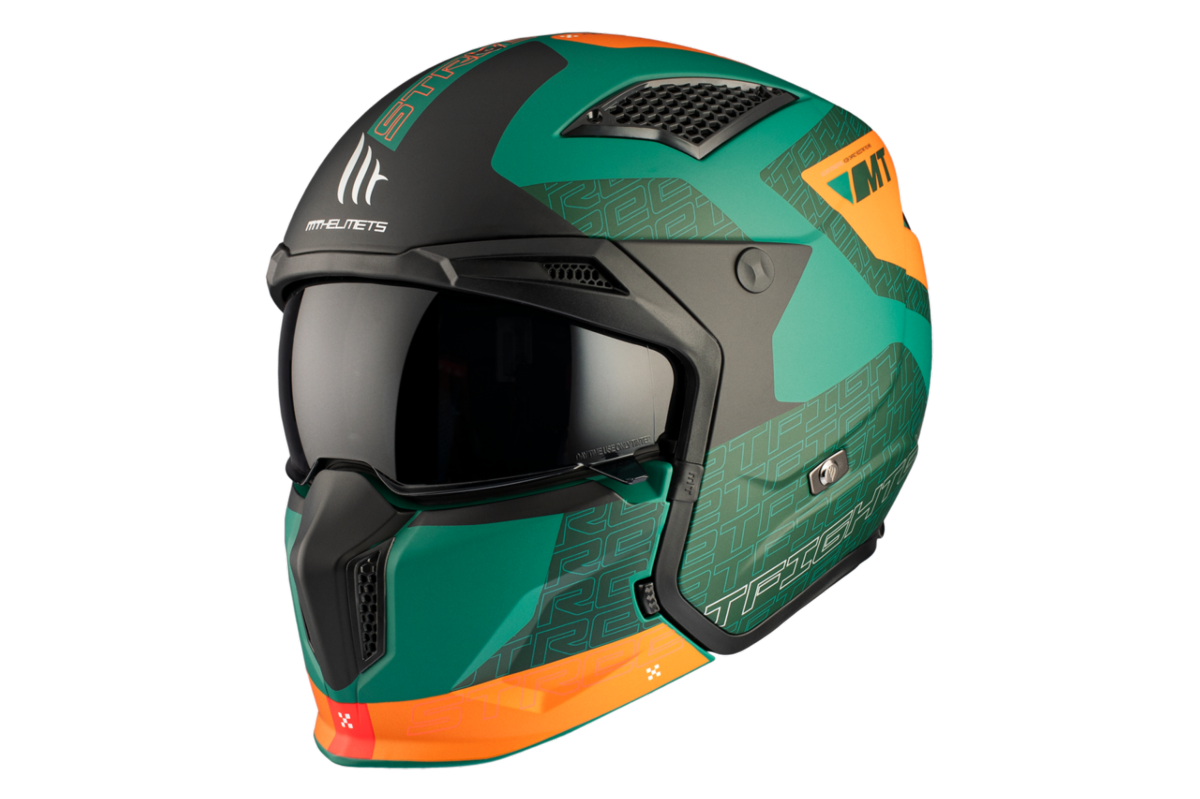 Casco Convertible MT STREETFIGHTER SV S TOTEM C6 Mate