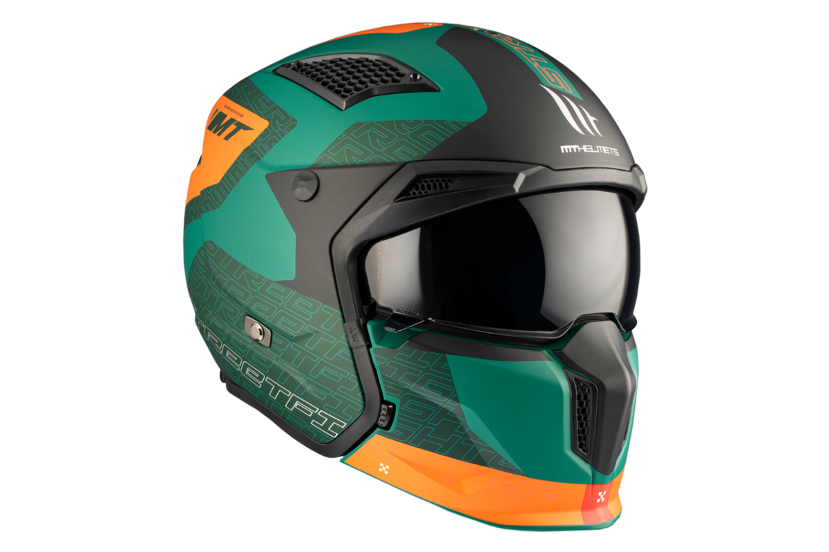 Casco Convertible MT STREETFIGHTER SV S TOTEM C6 Mate