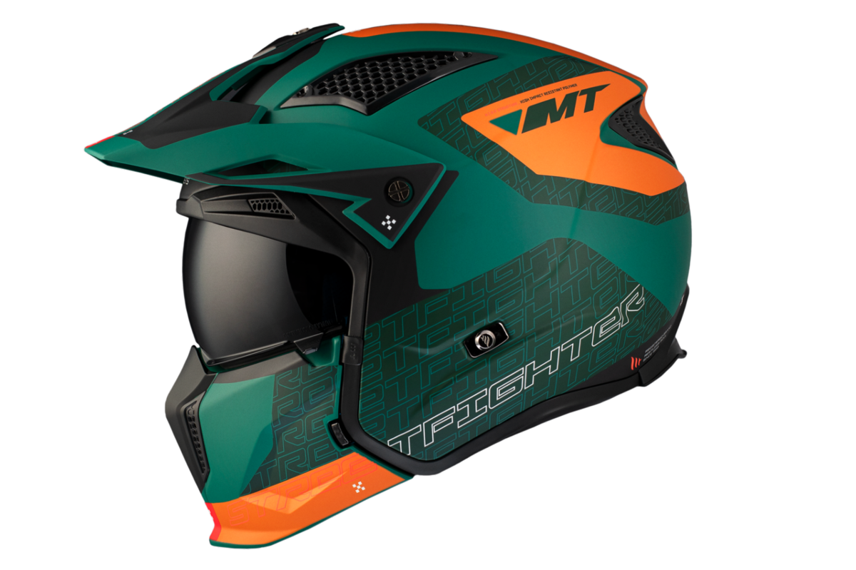 Casco Convertible MT STREETFIGHTER SV S TOTEM C6 Mate