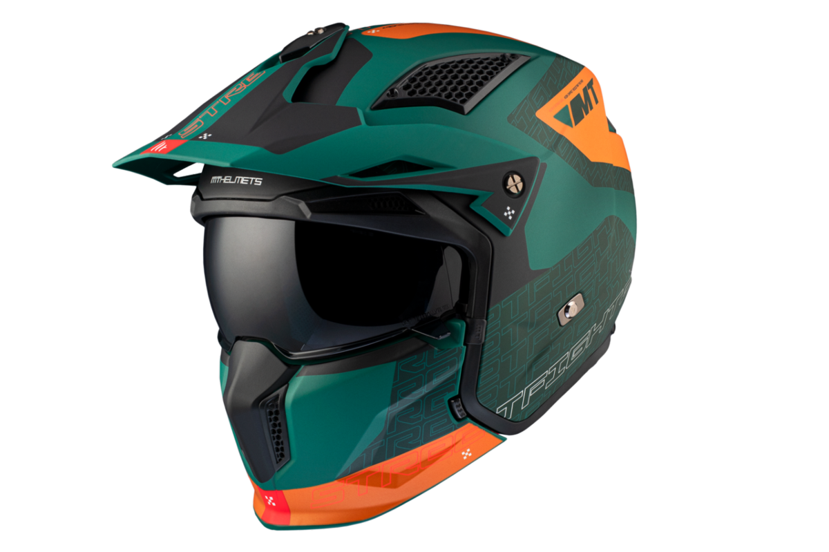 Casco Convertible MT STREETFIGHTER SV S TOTEM C6 Mate