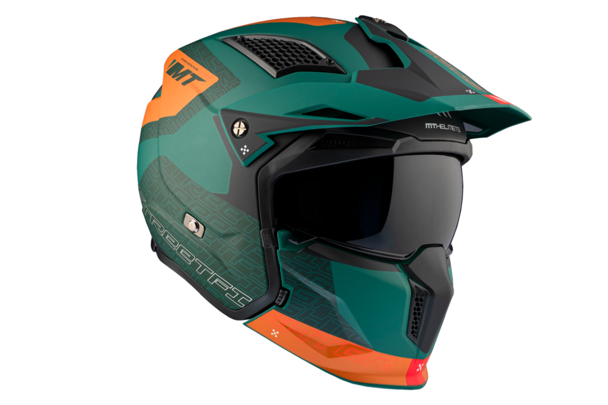 Casco Convertible MT STREETFIGHTER SV S TOTEM C6 Mate