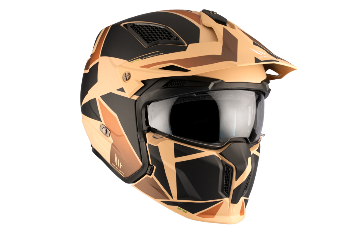 Casco Convertible MT STREETFIGHTER SV S P1R B9 Mate