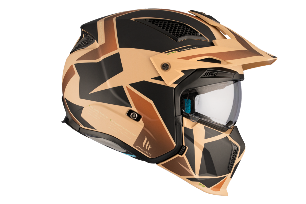 Casco Convertible MT STREETFIGHTER SV S P1R B9 Mate