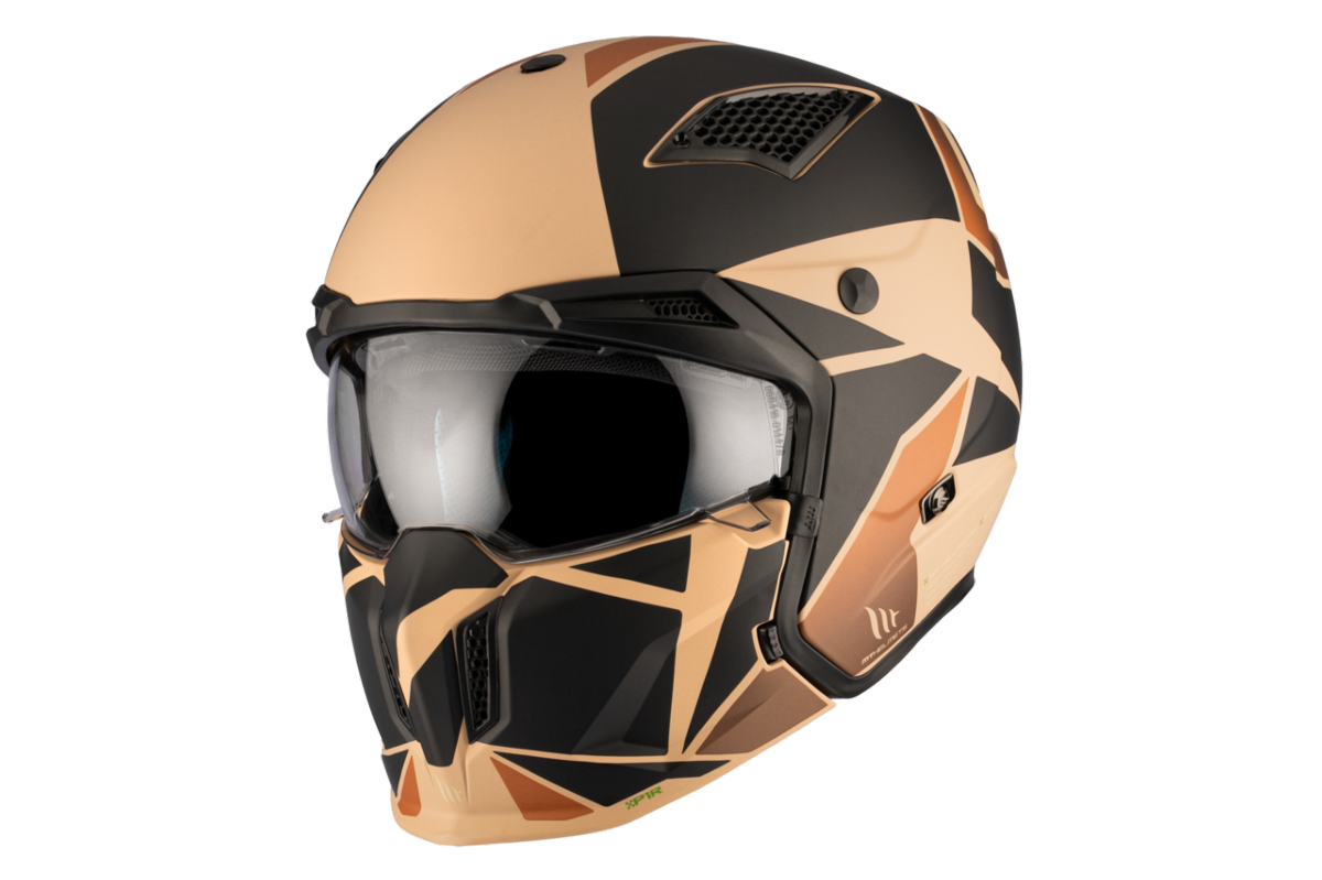 Casco Convertible MT STREETFIGHTER SV S P1R B9 Mate