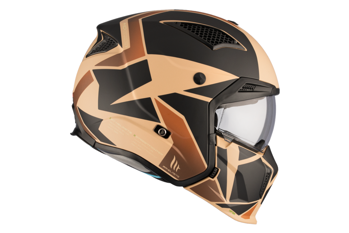 Casco Convertible MT STREETFIGHTER SV S P1R B9 Mate