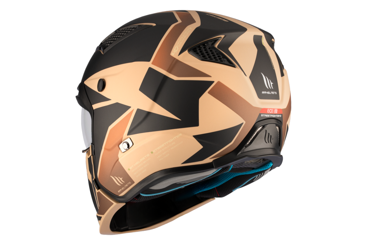 Casco Convertible MT STREETFIGHTER SV S P1R B9 Mate