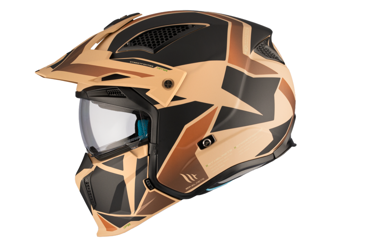 Casco Convertible MT STREETFIGHTER SV S P1R B9 Mate