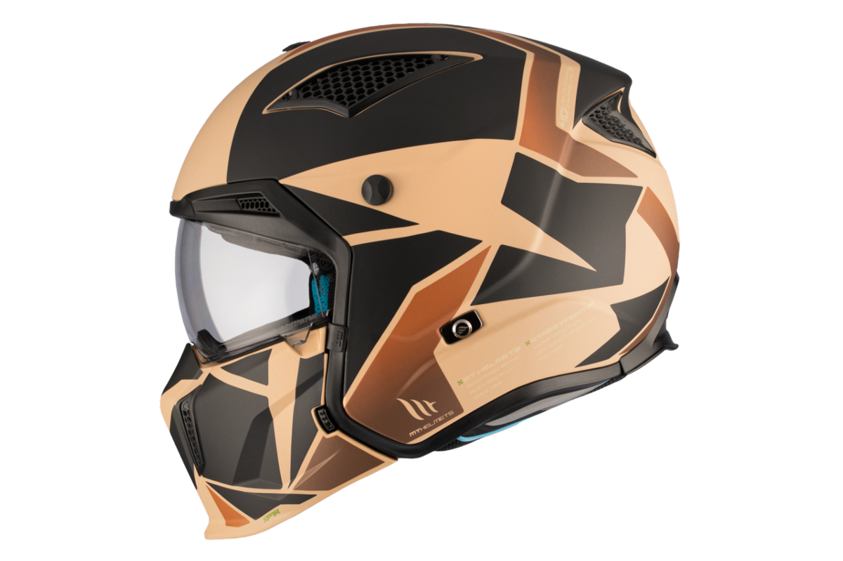 Casco Convertible MT STREETFIGHTER SV S P1R B9 Mate