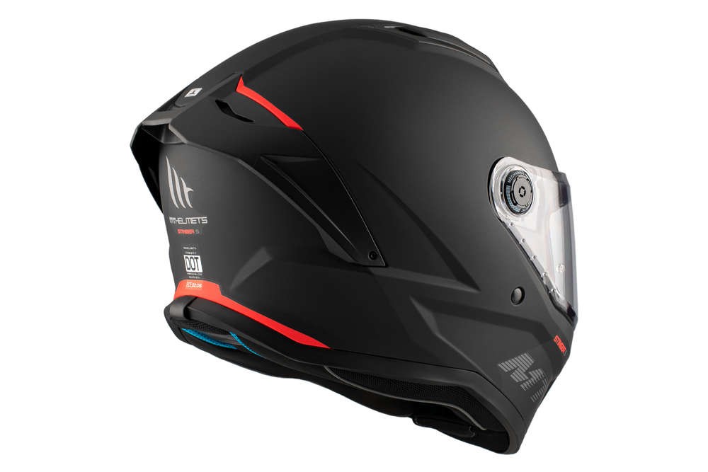 Casco Integral MT FF126 STINGER 2 SOLID A1 Negro Mate