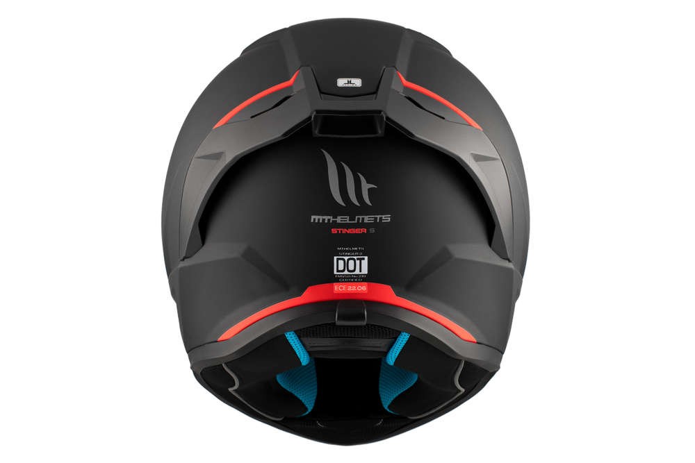 Casco Integral MT FF126 STINGER 2 SOLID A1 Negro Mate