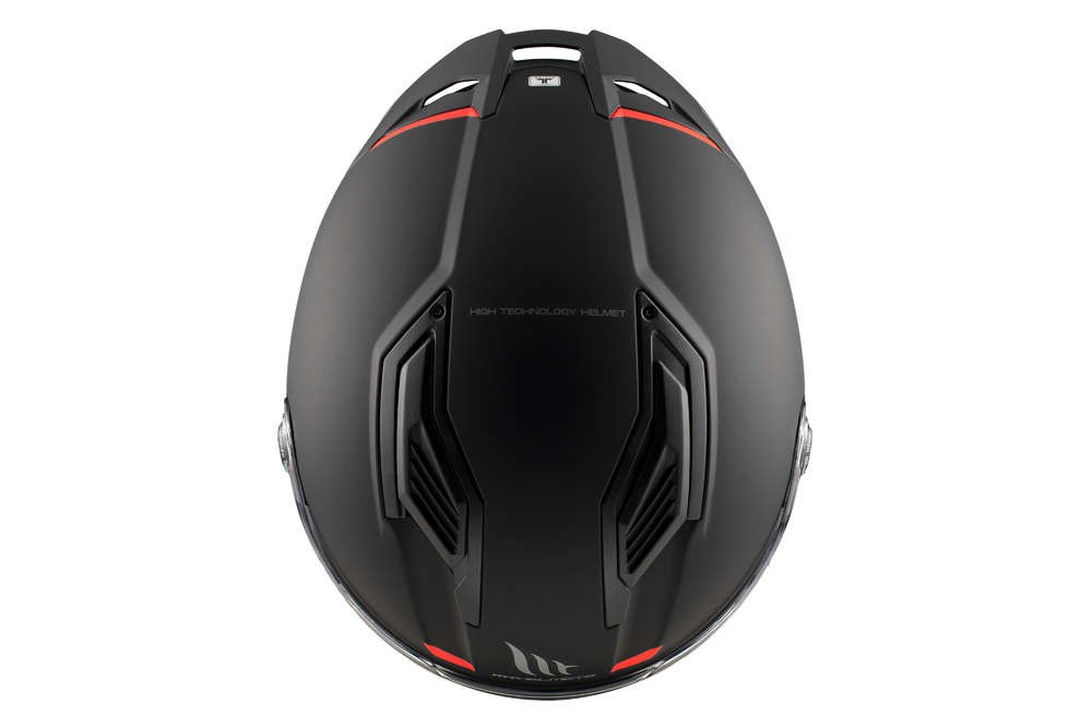 Casco Integral MT FF126 STINGER 2 SOLID A1 Negro Mate