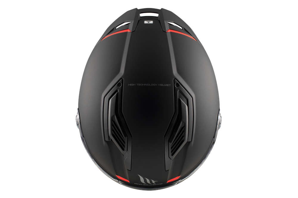 Casco Integral MT FF126 STINGER 2 SOLID A1 Negro Mate