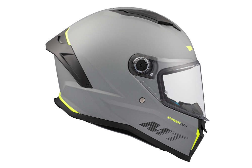 Casco Integral MT FF126 STINGER 2 SOLID A12 Gris Mate