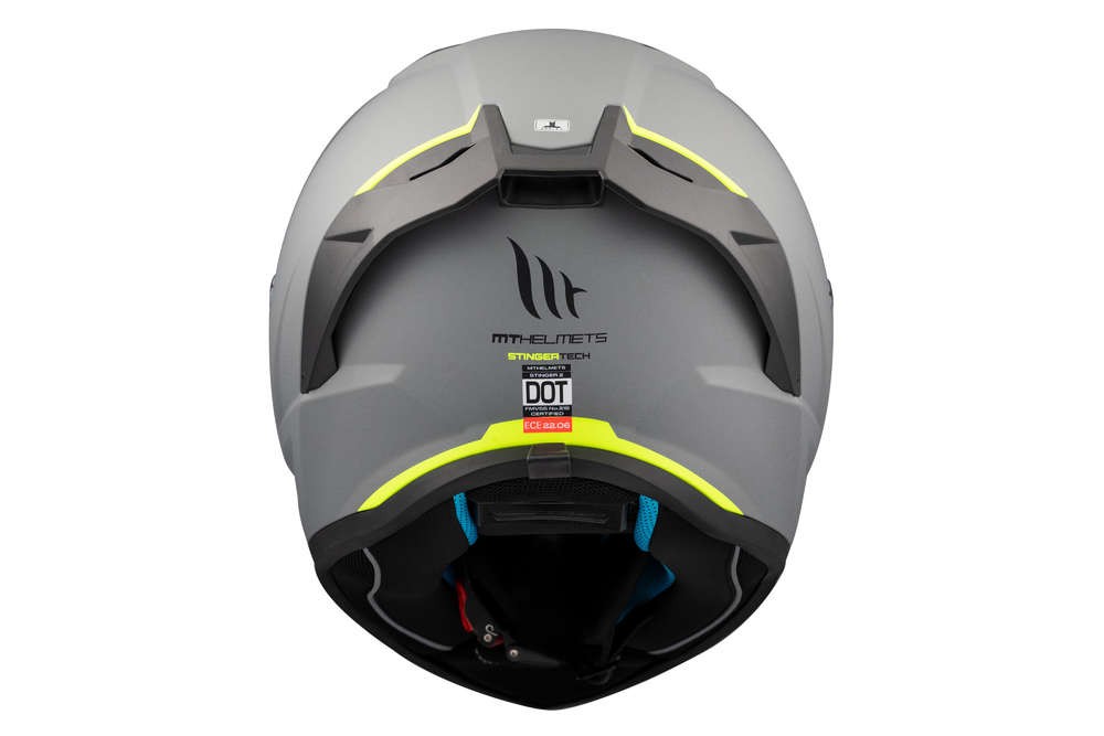 Casco Integral MT FF126 STINGER 2 SOLID A12 Gris Mate