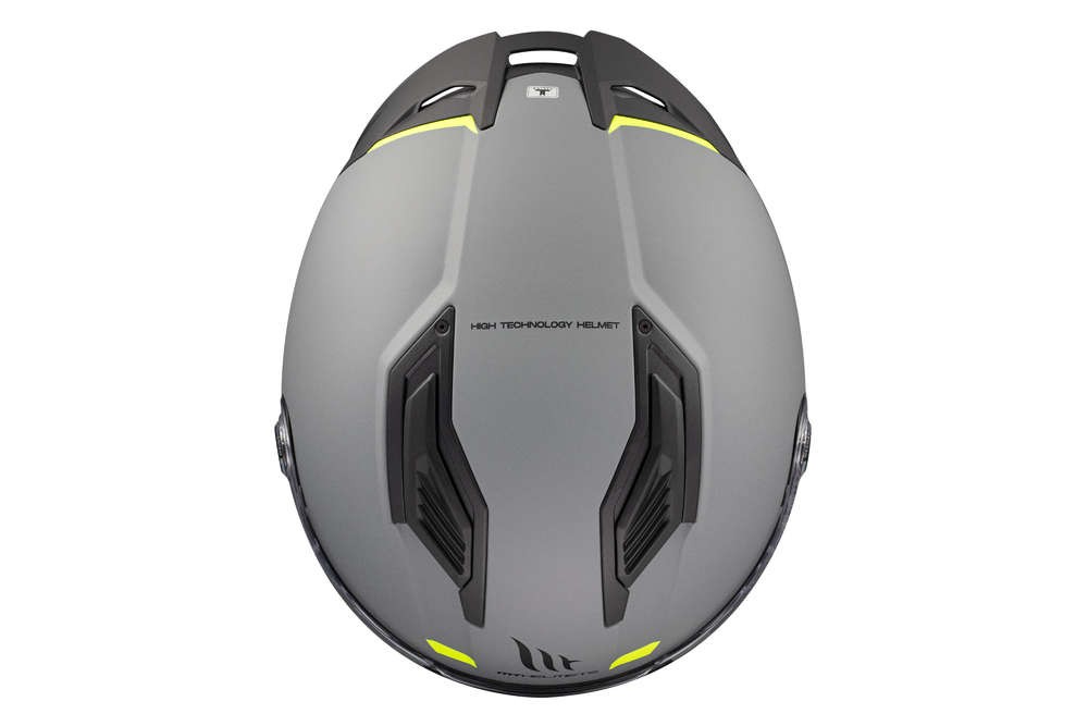 Casco Integral MT FF126 STINGER 2 SOLID A12 Gris Mate