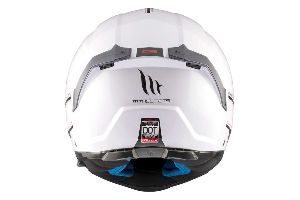 Casco Modular MT ATOM 2 SV SOLID A0 BLANCO BRILLO