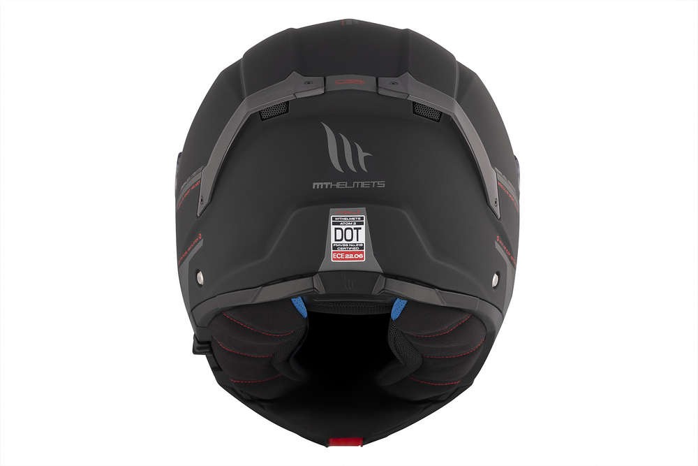 Casco Modular MT ATOM 2 SV SOLID A1 NEGRO MATE