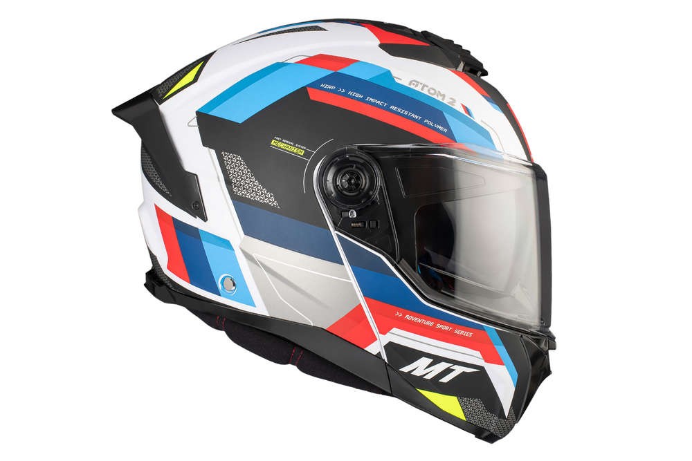 Casco Modular MT ATOM 2 SV BAST A0 PERLA BRILLO