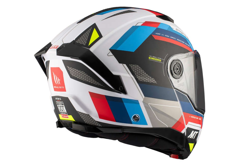 Casco Modular MT ATOM 2 SV BAST A0 PERLA BRILLO