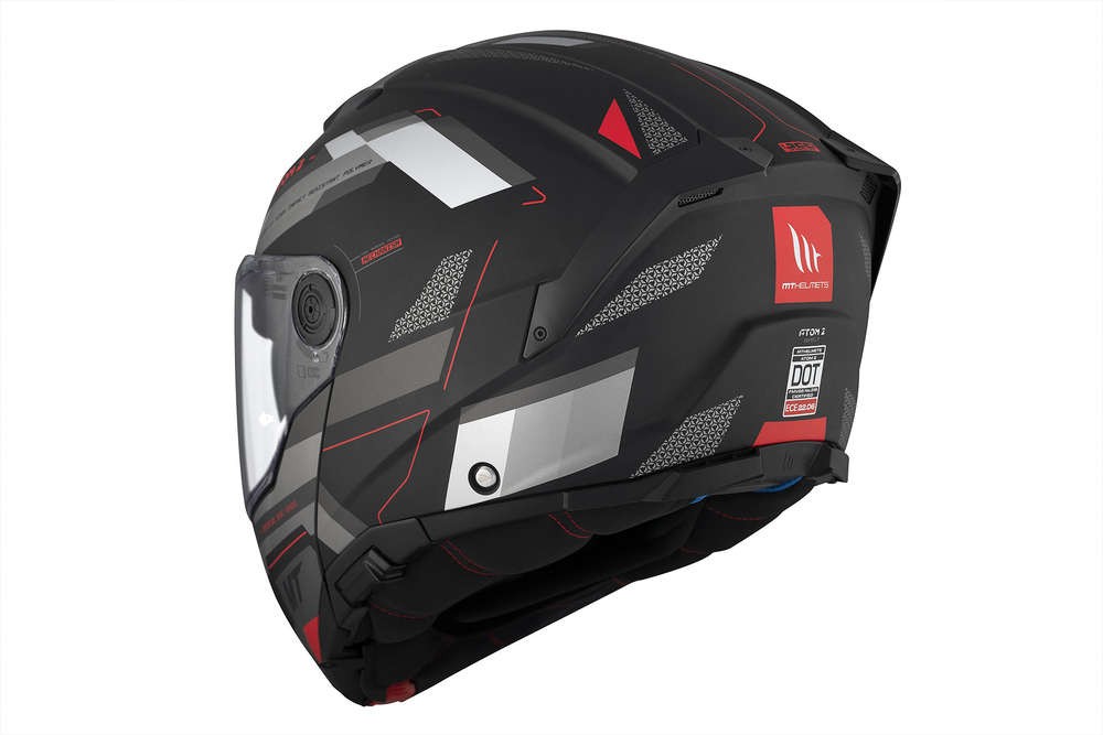 Casco Modular MT ATOM 2 SV BAST D5 NEGRO/GRIS MATE 2