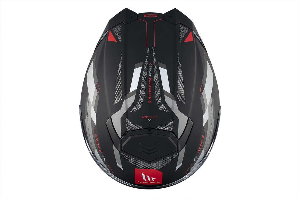 Casco Modular MT ATOM 2 SV BAST D5 NEGRO/GRIS MATE 8