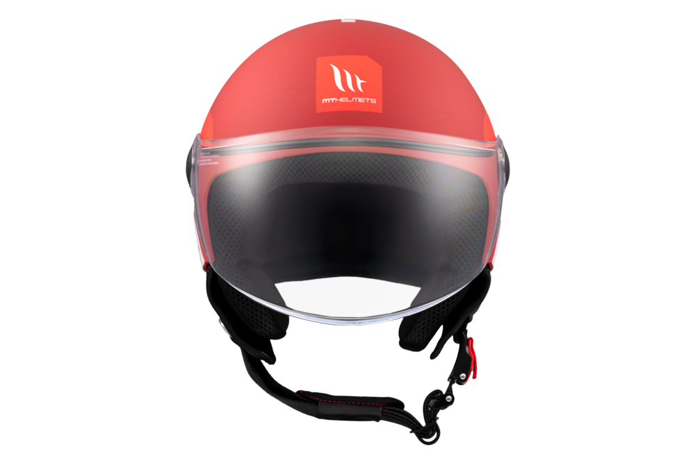 Casco Jet MT STREET S INBOARD C5 Rojo mate 4