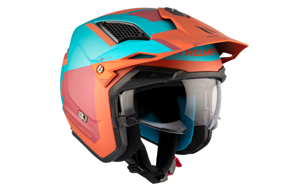 Casco Jet / Trial MT DISTRICT SV S Analog D24 mate