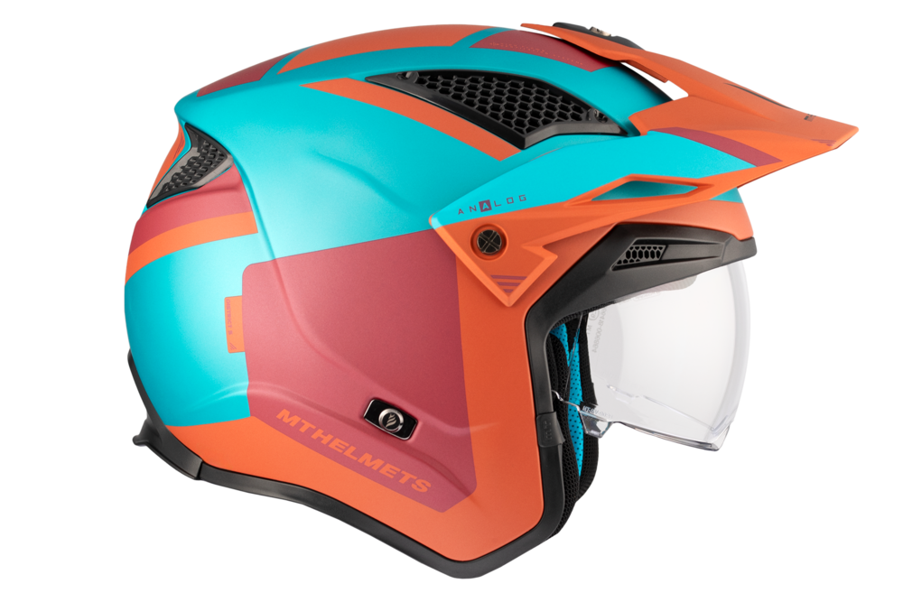 Casco Jet / Trial MT DISTRICT SV S Analog D24 mate