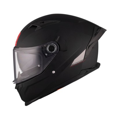 Casco Integral MT BRAKER SV SOLID A1 Negro Brillo