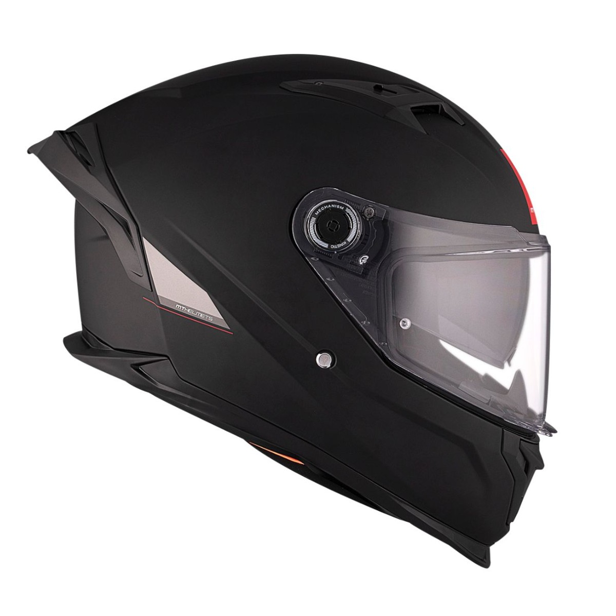 Casco Integral MT BRAKER SV SOLID A1 Negro Brillo