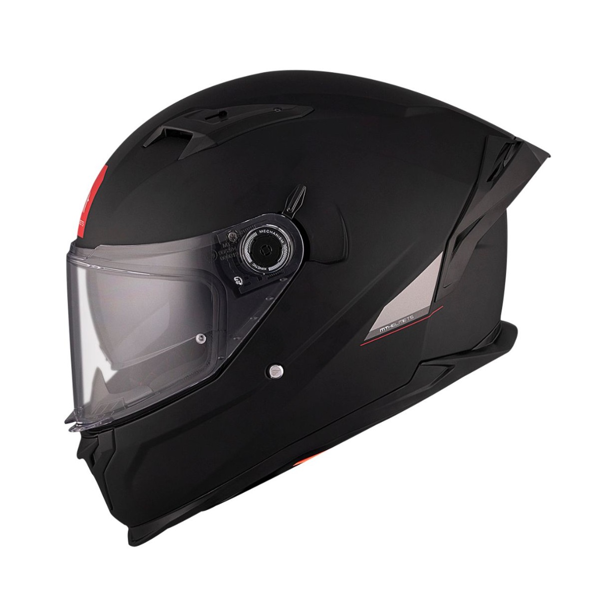 Casco Integral MT BRAKER SV SOLID A1 Negro Mate