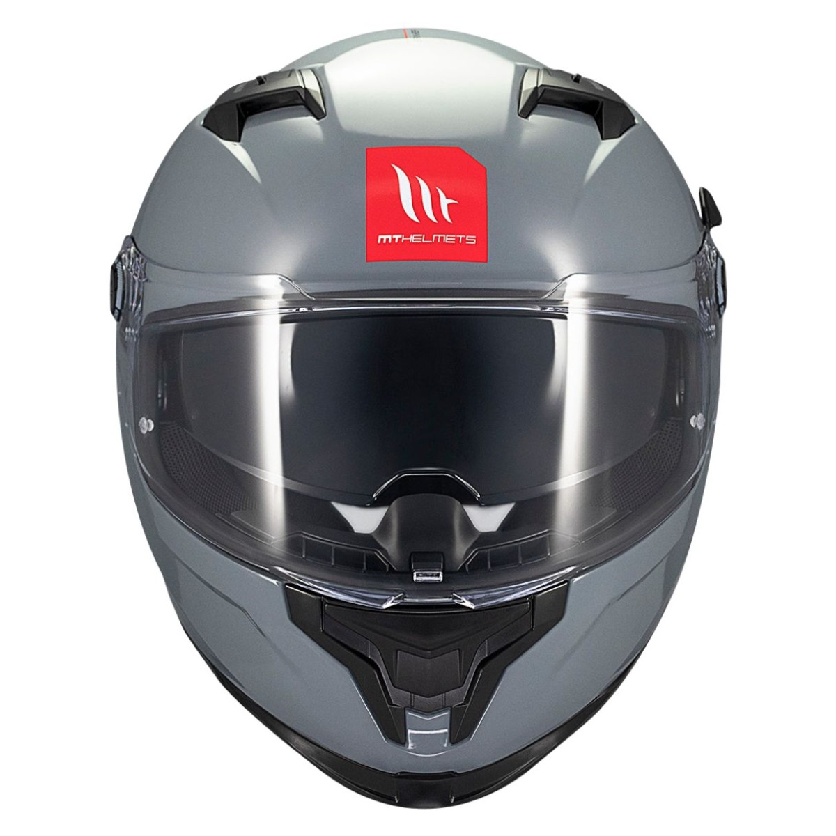 Casco Integral MT BRAKER SV SOLID A12 Gris Brillo