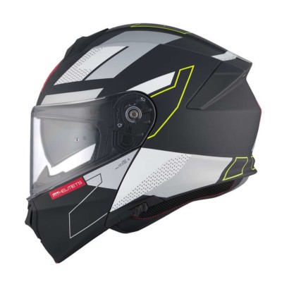 Casco Modular MT GENESIS FU935 SV TALO B2 Mate Negro Gris