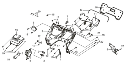 Junta tapón anticongelante SYM 19016-HMA-000 depósito refrigerante
