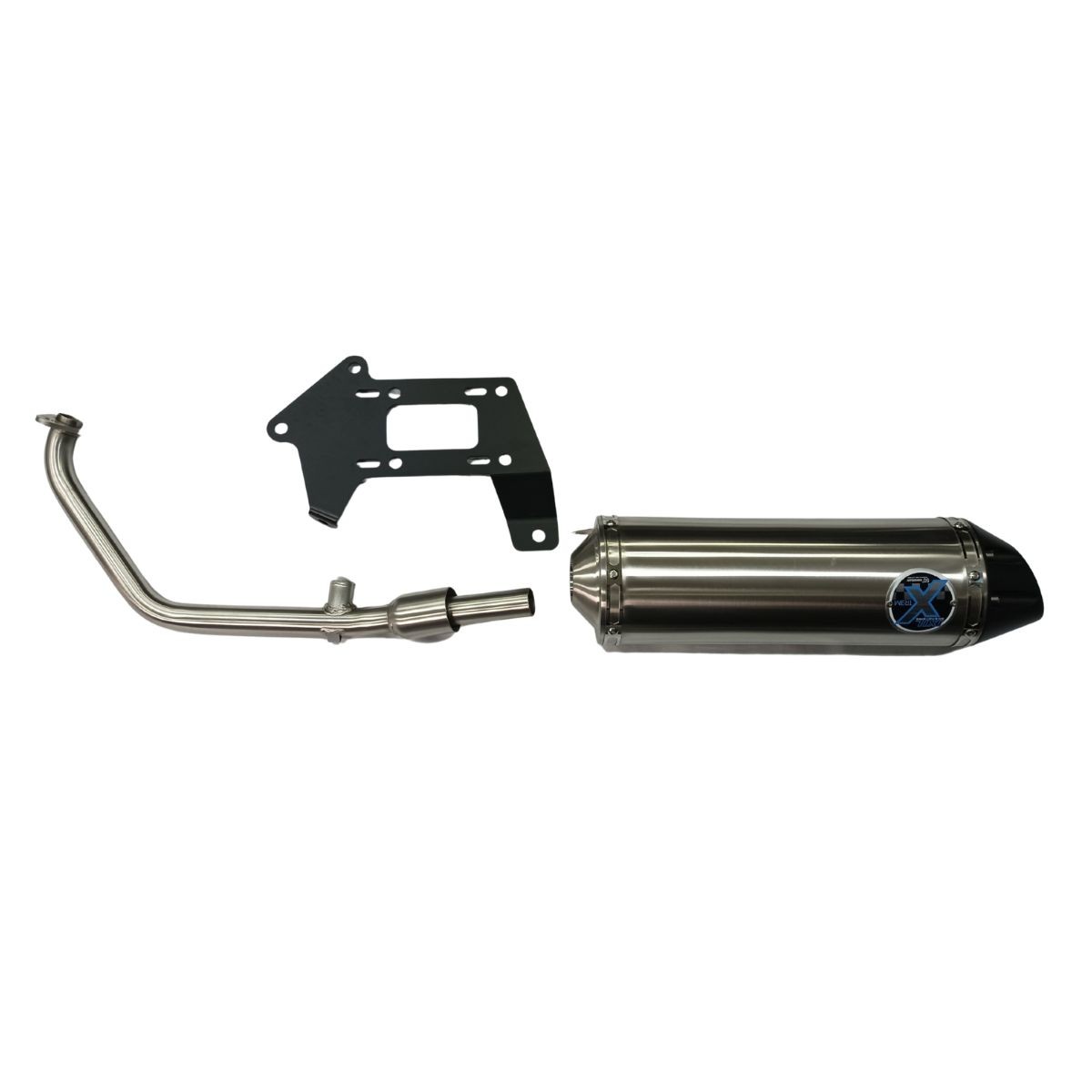 Escape IXIL homologado CE para Honda SH125i – Sistema completo con silenciador adaptable