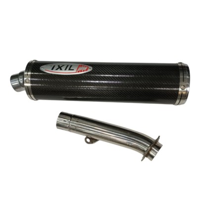 silencioso ixil h6041rrcg carbono para honda cbr 600 f 1991-1998