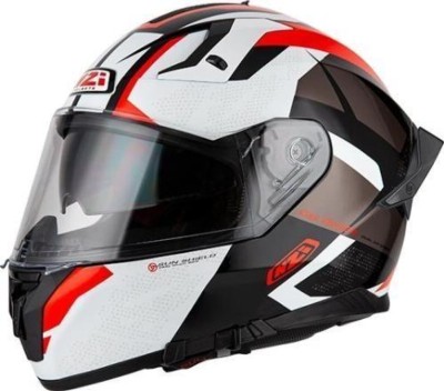 Casco NZI GO RIDER TRIDENT BLACK&GREY&RED