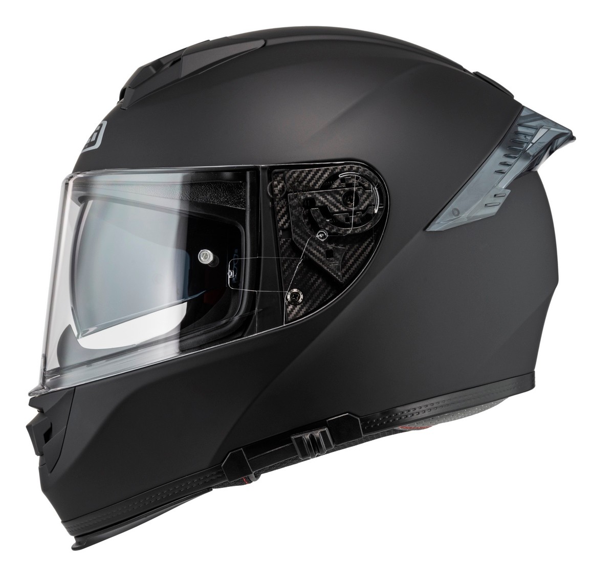 Casco NZI EURUS 4 STREAM DUO SOLID Negro Mate